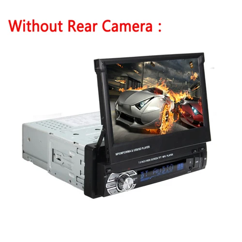 Car Player Only AMPrime 2 din автомагнитола 2din Аудио мультимедийный плеер BT FM USB AUX Автомагнитола 12 В HD стерео Oto Teypleri Выдвижной аудио - Цвет: Car Player Only