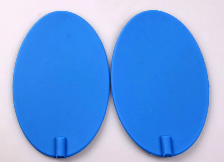 4pcs/lot(2 Pair) Blue Silica gel TENS 95*160mm Acupuncture pads weight loss electrodes for electronic tens pulse masager |