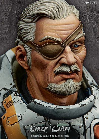 Набор фигура из смолы Chief Liam грудь Серии GK механическая без покрытия цвета 1/10 |