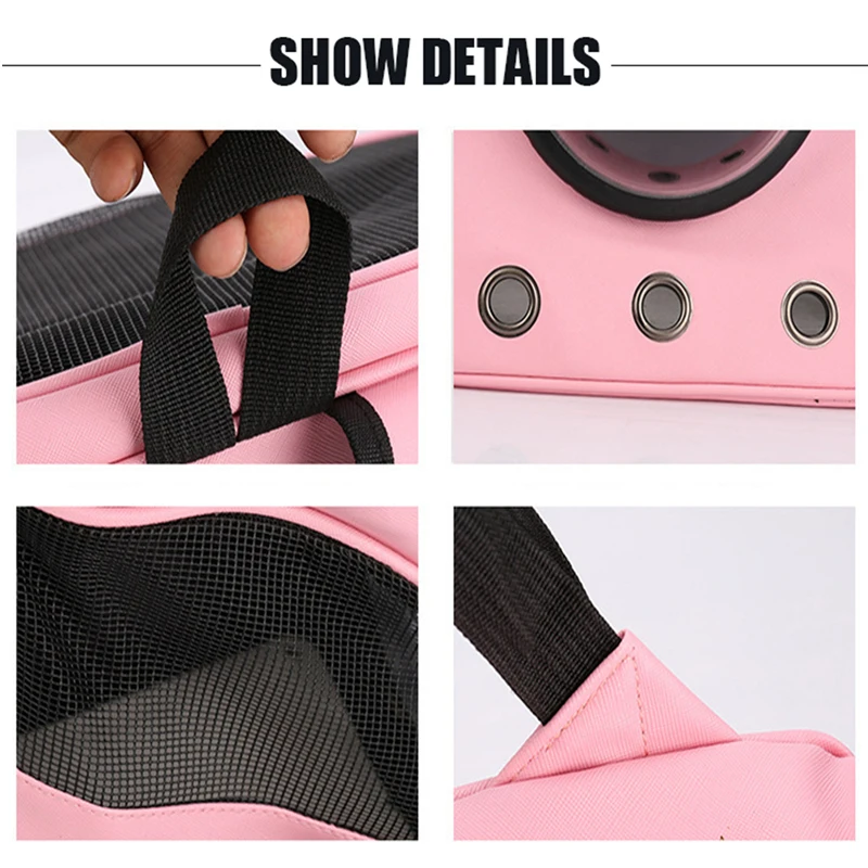 Рюкзак-переноска для домашних питомцев прозрачная сумка путешествий и прогулок