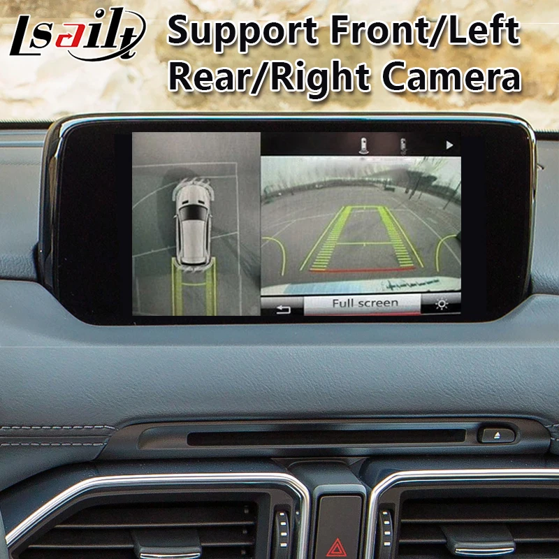 Lsailt Android GPS навигация видео Интерфейс для Mazda CX 5 2016 2020 год с беспроводной carplay android