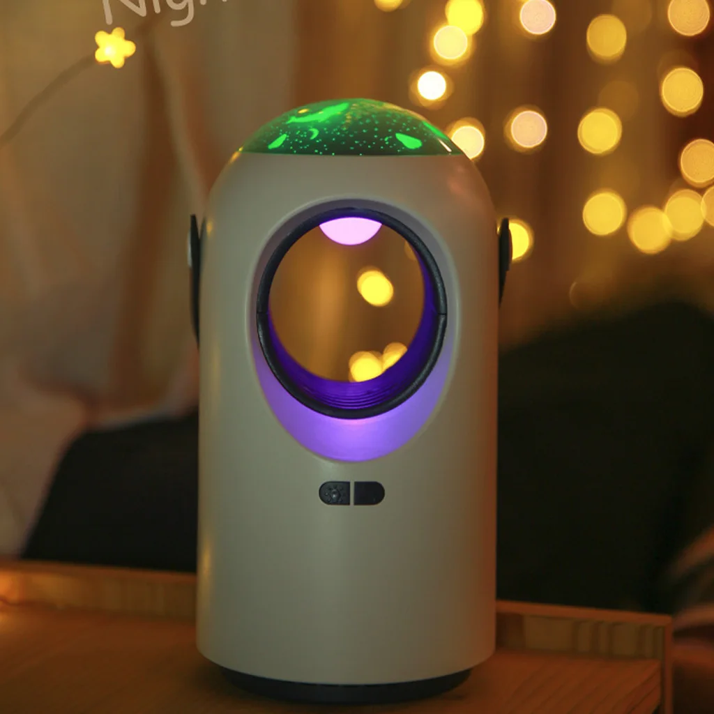 Светодиодсветодиодный лампа-ловушка для комаров питание от USB