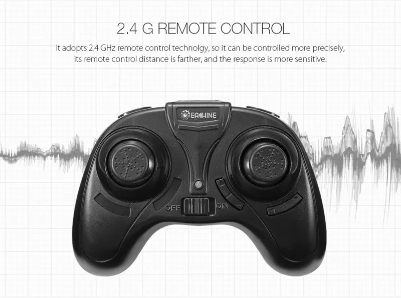 Eachine E012 Мини 2,4G 4CH 6 осевой Безголовый светодиодный светильник Радиоуправляемый Дрон Квадрокоптер вертолет режим 2 модели игрушек подарок RTF