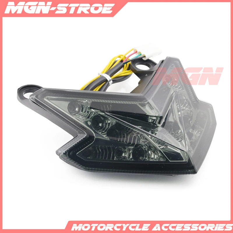 Задний поворотный сигнал для мотоцикла задний стоп светильник встроенная лампа