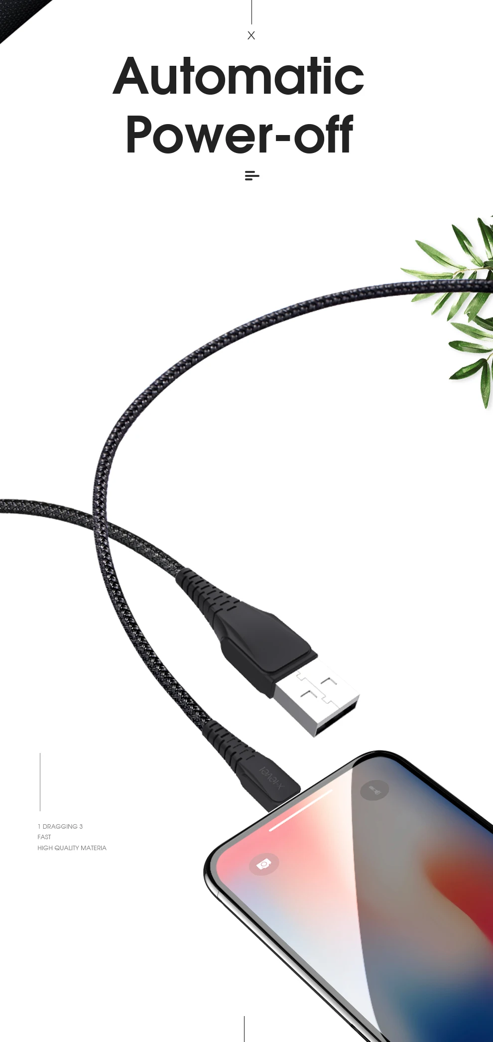 XLevel USB кабель для iPhone X Xs Max XR 2.4A Быстрая зарядка USB зарядное устройство кабель для передачи данных для iPhone 8 7 6 6splus USB зарядное устройство Шнур