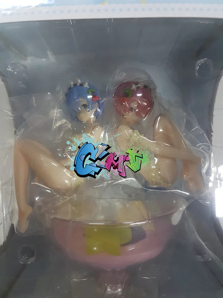 CMT в наличии Оригинальная фигурка Banpresto Re Zero Начальная жизнь другом мире Rem и Ram