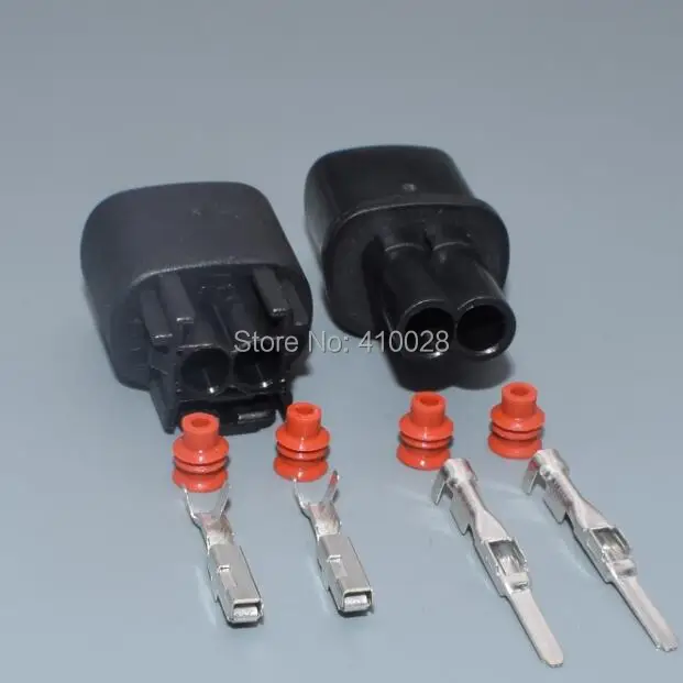 

shhworldsea 2pin 2.2mm Sensor Plug 6189-0706 Female Male Sensor Connector Automotive Connector For Toyota