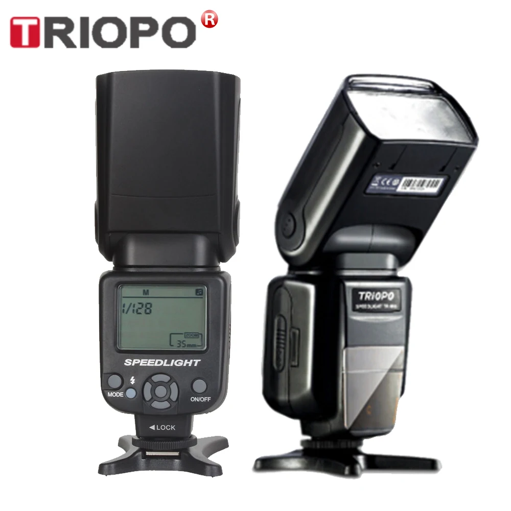 TRIOPO TR 960 II Вспышка для камеры Nikon Canon Pentax SLR|Фотовспышки| |