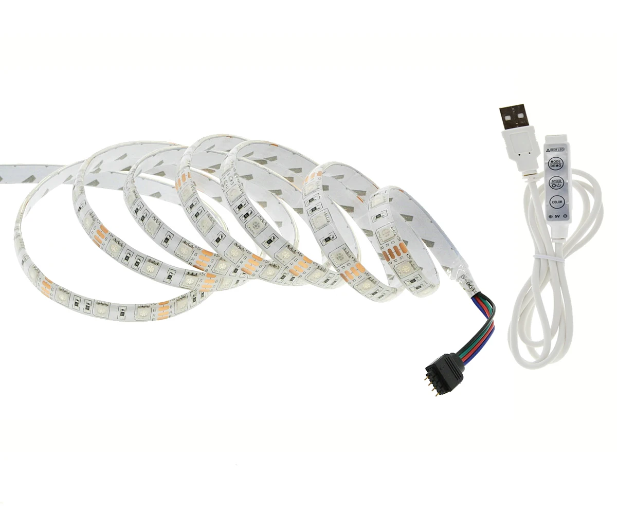 Водонепроницаемая светодиодная лента 5 в пост. Тока RGB/теплый белый/белый|led sensor|led