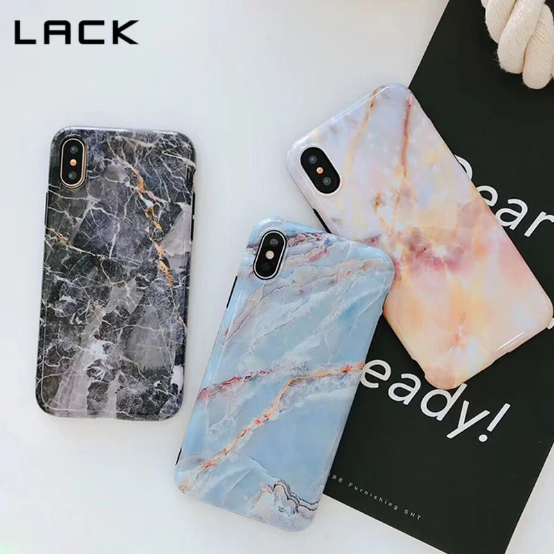 LACK Classic Colorful Art Phone Cases For iphone X Case 7 6 6s 8 Plus Retro Fashion Marble Soft Back Cover Coque Capa |