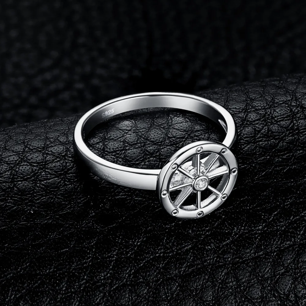 JewelryPalace корабль колеса кубического циркония обещание кольцо Подлинная 925 пробы