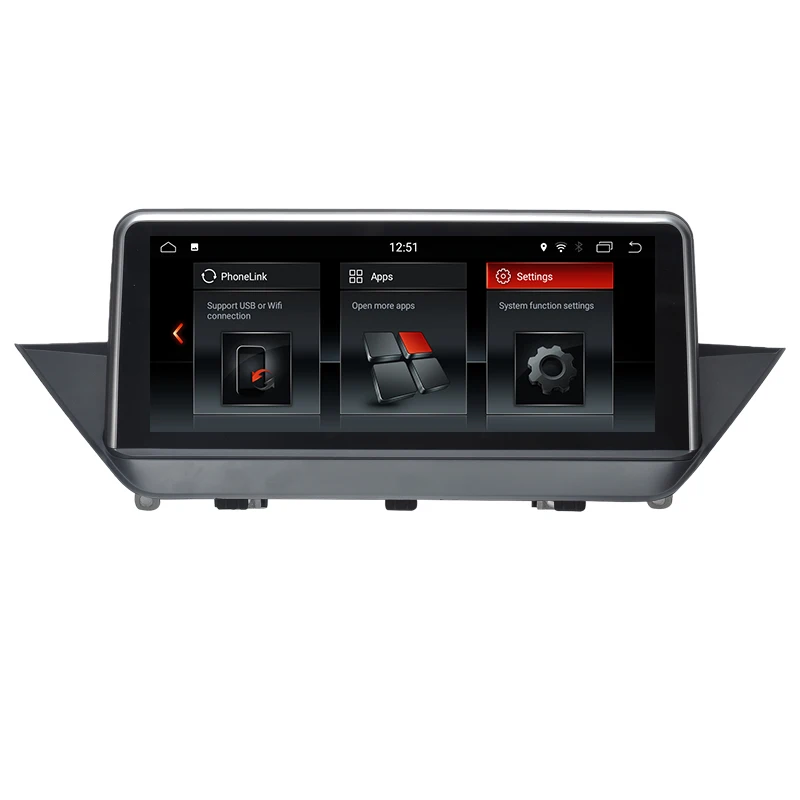 Автомобильный gps навигации для BMW X1 E84 2009 к 2015 CIC Системы 10 25 &quotAndroid 8 1 PX6 шесть ядер