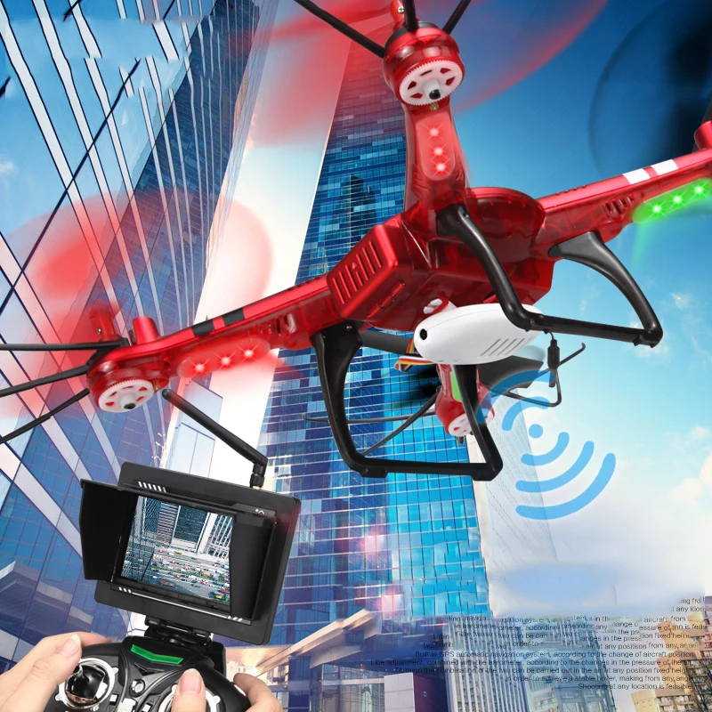 Квадрокоптер Радиоуправляемый с дистанционным управлением 5 8G FPV Q222 2 4G 4CH 6 axis|rc