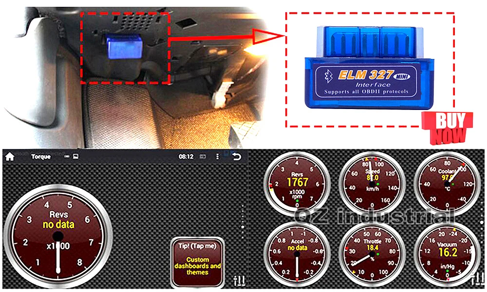 QZ новая и Качественная автомобильная система OBD II ELM 327|elm 327 obd iielm |