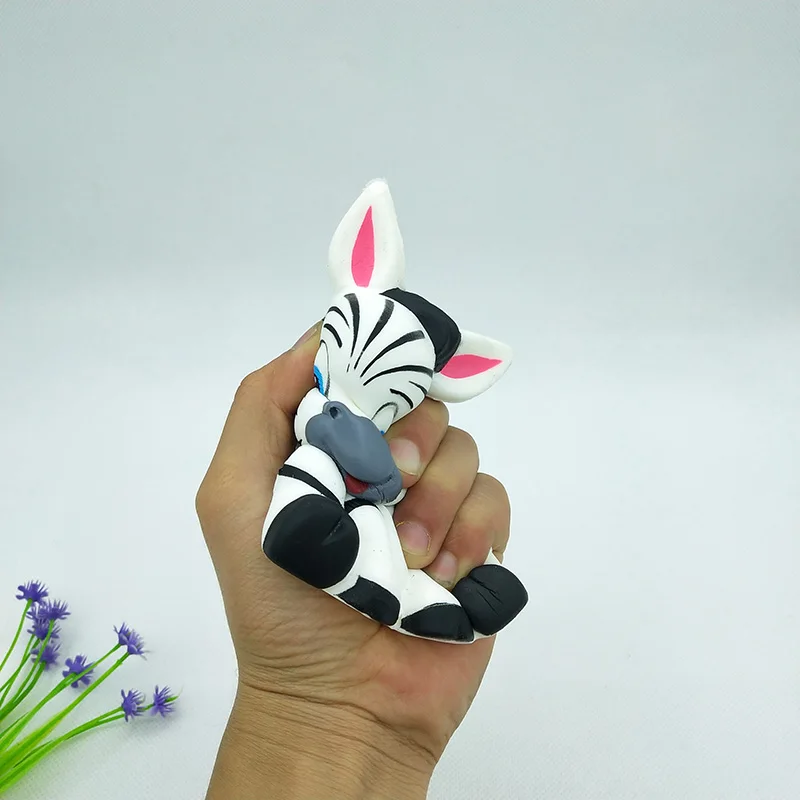 2018 Jumbo squishies Toys Children Slow Rising Antistrss Toy Kawaii 13.5cm zebra Squishies Stress Relief Funny Squeeze | Игрушки и хобби
