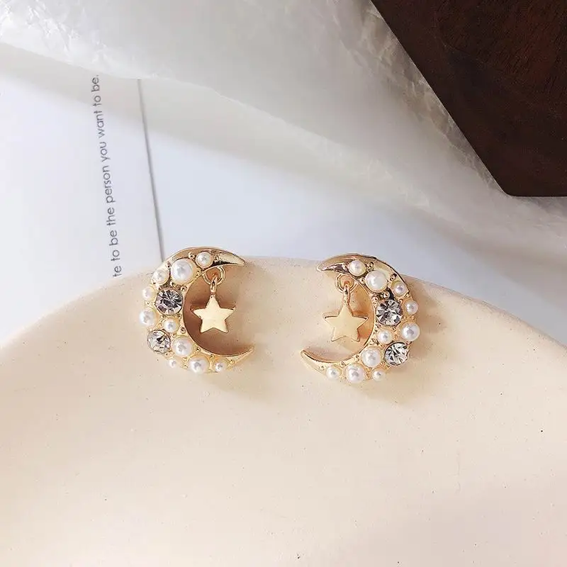 Серьги-гвоздики из искусственного жемчуга винтажные серьги-гвоздики с