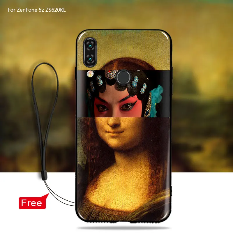 Чехол MCMEME из мягкого ТПУ для Asus Zenfone 5z ZS620KL чехол с изображением Ван Гога 5 ZE620KL