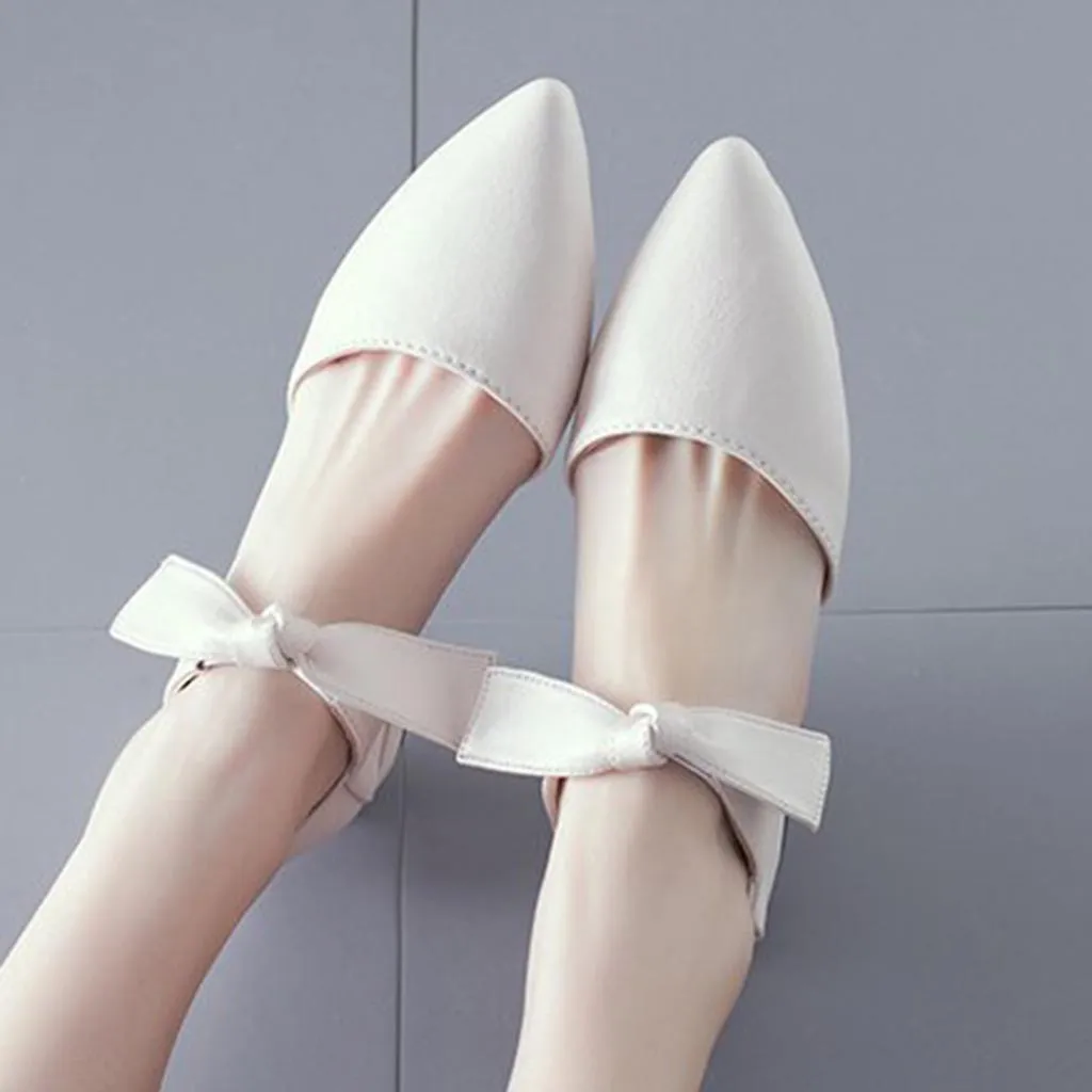 Новинка 2019 года сезон весна-осень модные тонкие туфли на не сужающемся книзу