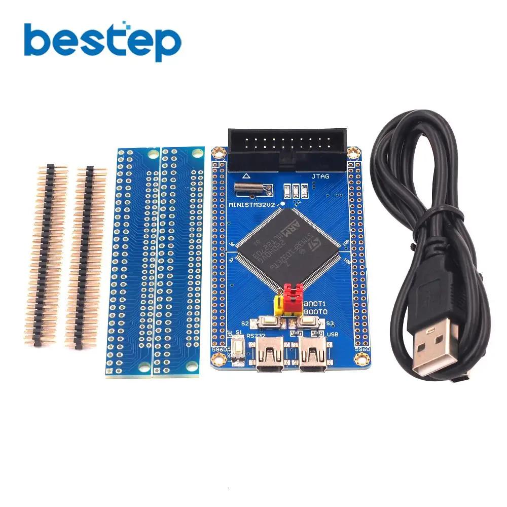 Системная плата STM32F103ZET6 системная STM32 макетная минимальная плата|Интегральные