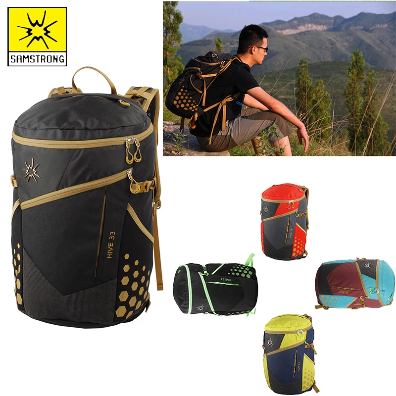 Рюкзак Samstrong Hive 33L для походов и мужской/женский мужской рюкзак скалолазания