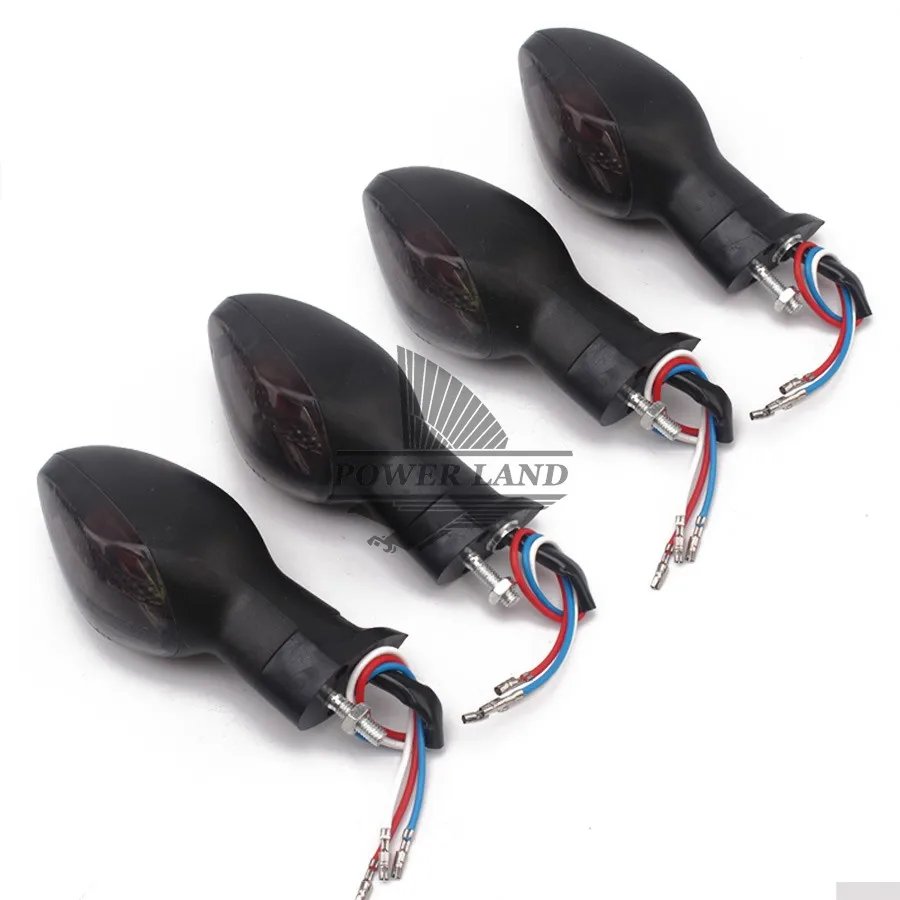 

12V Motorcycle Front+Rear Turn Signal Indicator Light Bulb 2pairs For Honda CBR 1000RR 1000 RR 2008-2014 CBR125R CB1300 CB500X