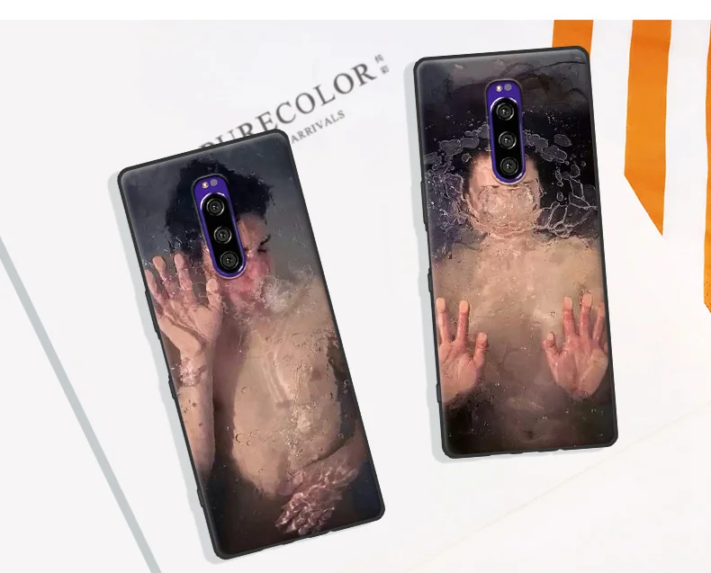 Для sony Xperia 1 чехол sony 1 задняя крышка роспись Леон убийца мультфильм мягкий силиконовый чехол для телефона для sony Xperia1 J8110 J8170 J9110
