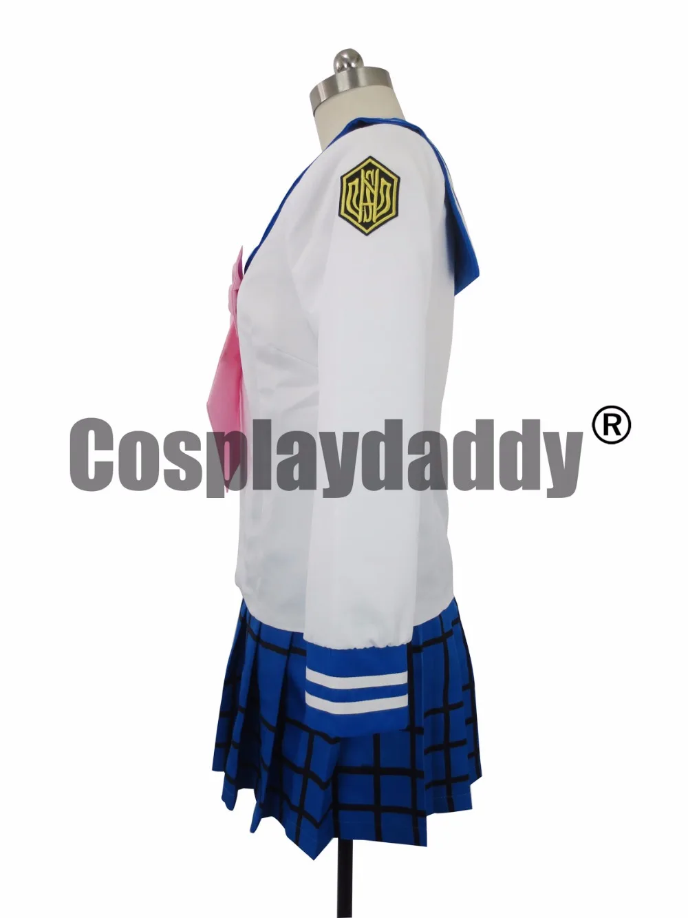 Школьная форма Danganronpa: Trigger Happy Havoc Sayaka Maizono костюм для косплея C018| |