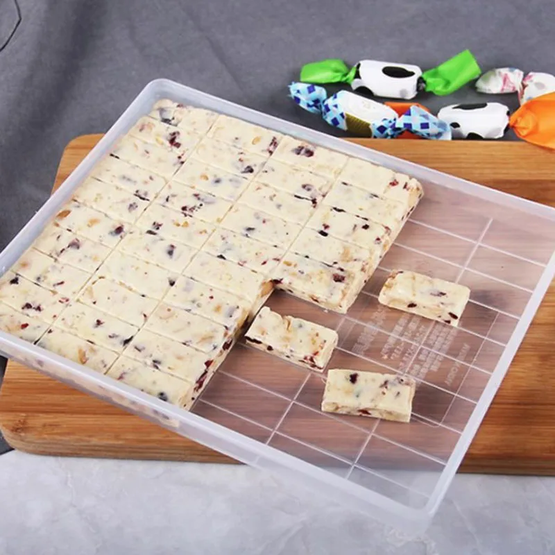 6 шт. DIY Форма для нуги силиконовая форма не Противоскользящий коврик деревянный