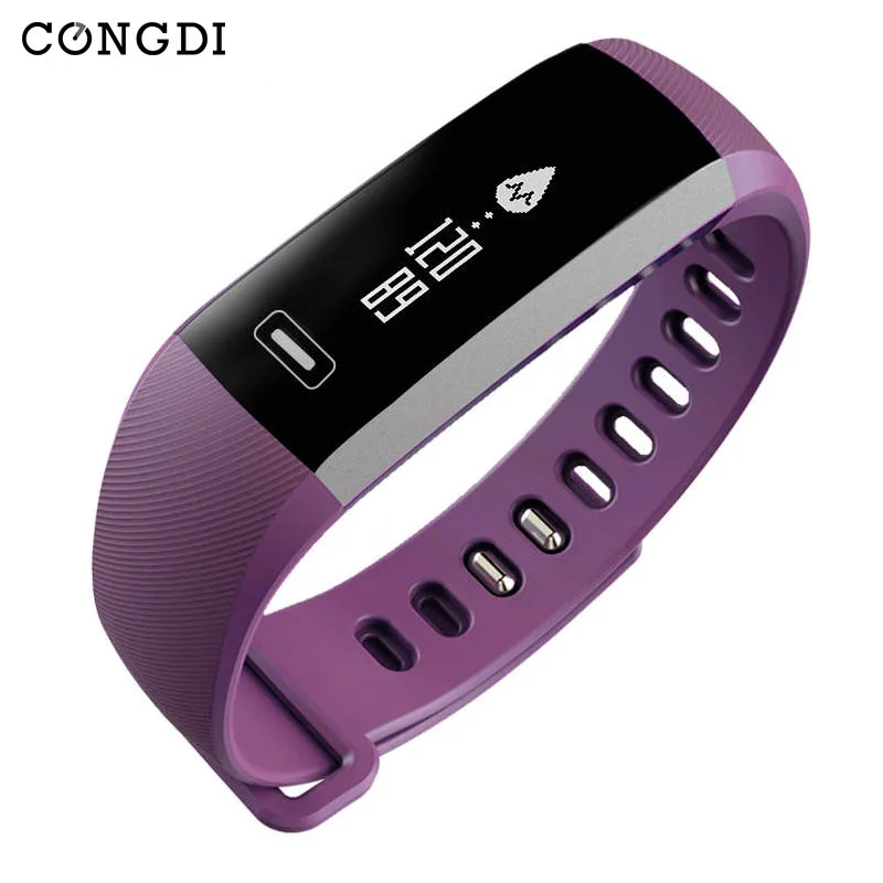 R5 Pro смарт-браслеты фитнес-трекер Смарт-Браслет Шагомер Bluetooth Smartband