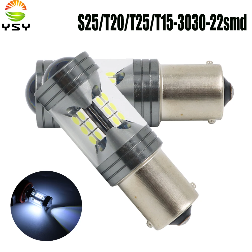 YSY 2X Новый автомобильный Стайлинг 12 В Поворотный Светильник S25 1157/1156 T20 7440/7443 BA15S T15