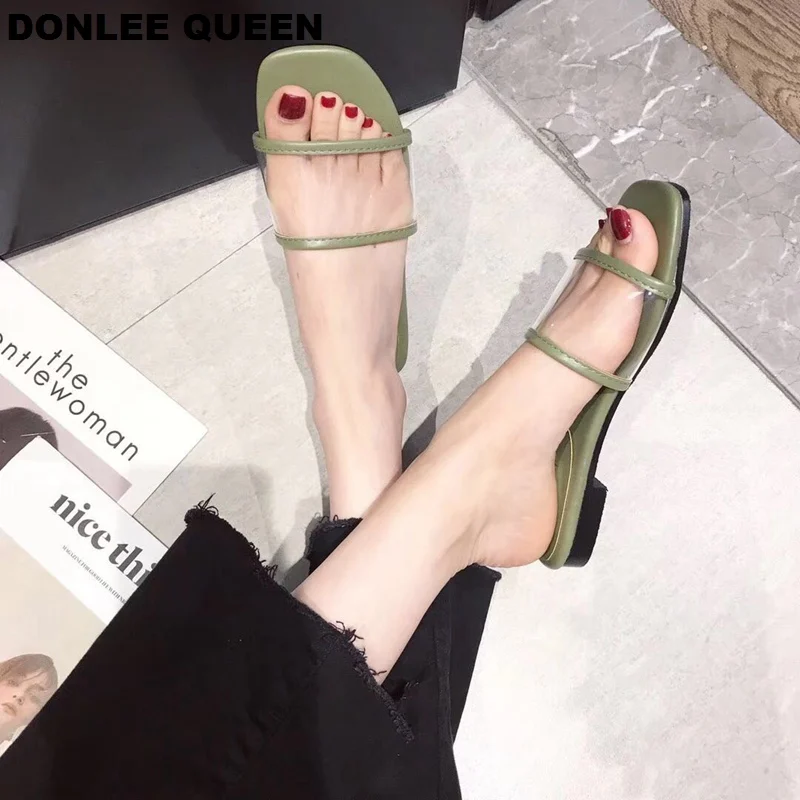 DONLEE QUEEN/2019 женские шлепанцы женская повседневная обувь на плоской подошве