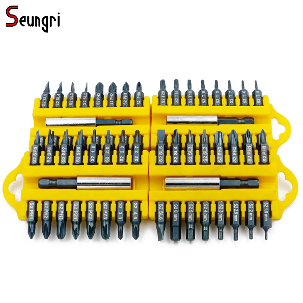 17 шт. Шуруповёрты бит hex магнитные вставки набор Бит Torx плоской головкой крест