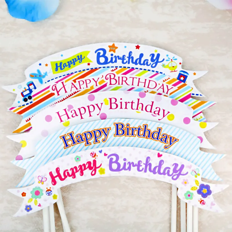 Лидер продаж креативные топперы для капкейков флаг украшения детей на свадьбу