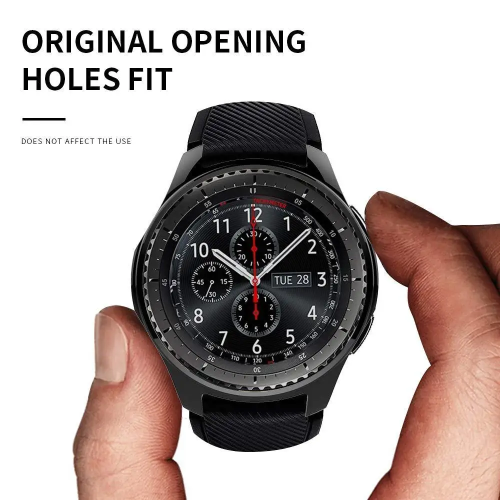 Защитный чехол из ТПУ для Samsung Galaxy Watch 46 мм защитный рамка Smart 42