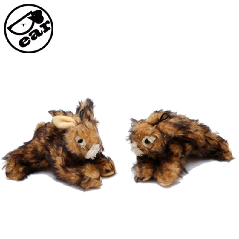 Игрушка для собак щенков жевательная игрушка милая плюшевая в форме кролика со