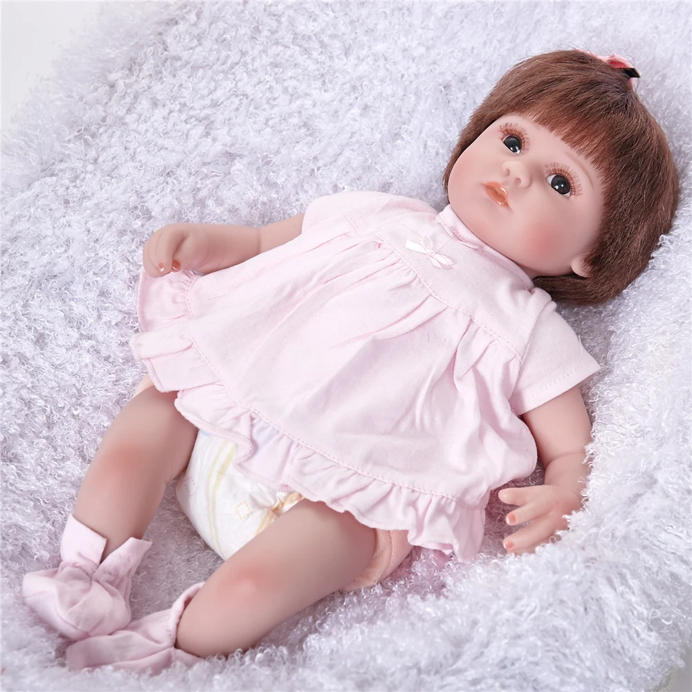 45 см Фигурки игрушки подарки на день рождения Дети новорожденные младенцы кукла