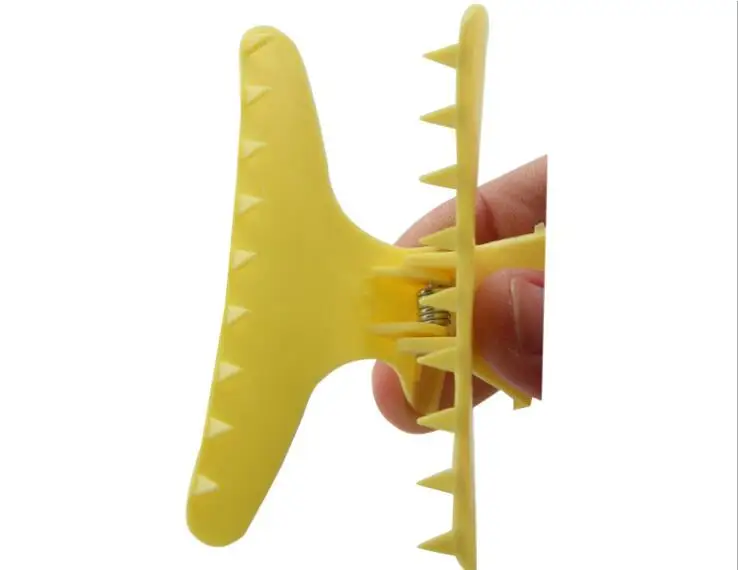 Прямые продажи с фабрики раздел волос клипы Бабочка Папка утконоса пластиковый