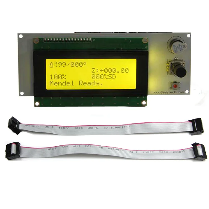 Reprap LCD2004 Смарт контроллер дисплей модуль для 3D основная плата принтера Utimaker Румба
