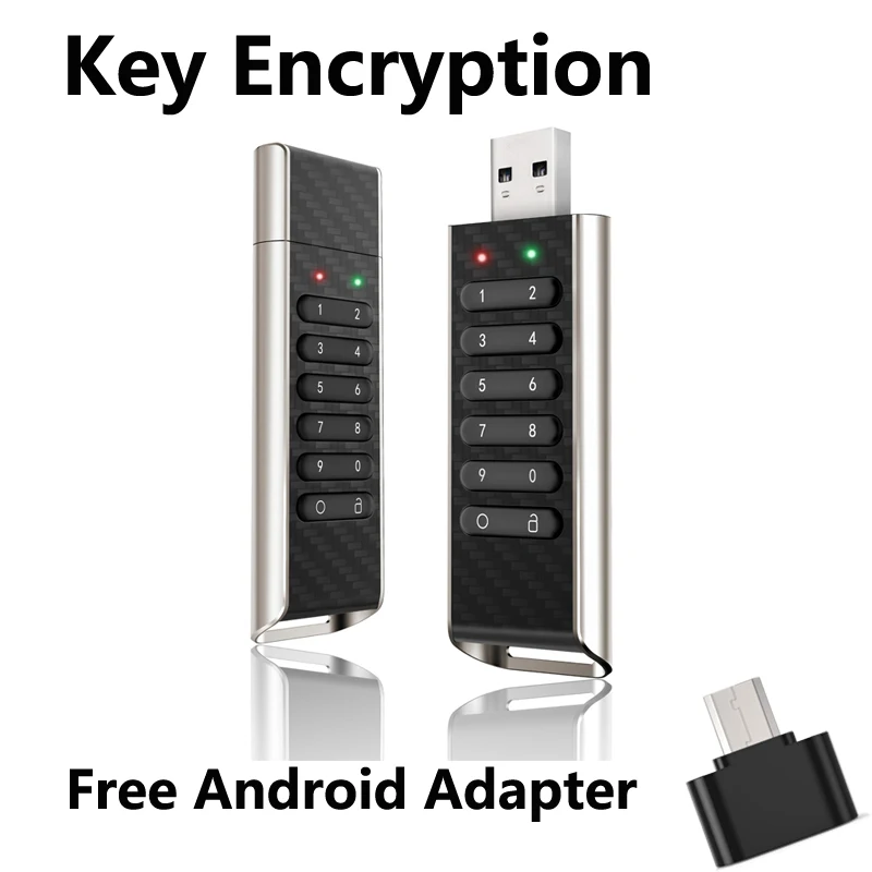 Флеш-накопитель Udisk 32 Гб 64 Гб пароль ключ безопасный U диск портативное оборудование секретный щит Кнопка шифрования USB флэш-накопитель