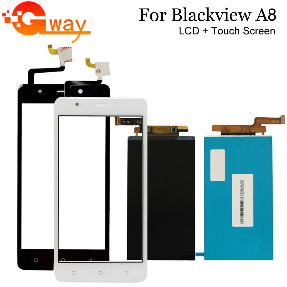 ЖК дисплей для Blackview A8 5 дюймов + дигитайзер сенсорного экрана стекло сенсорная