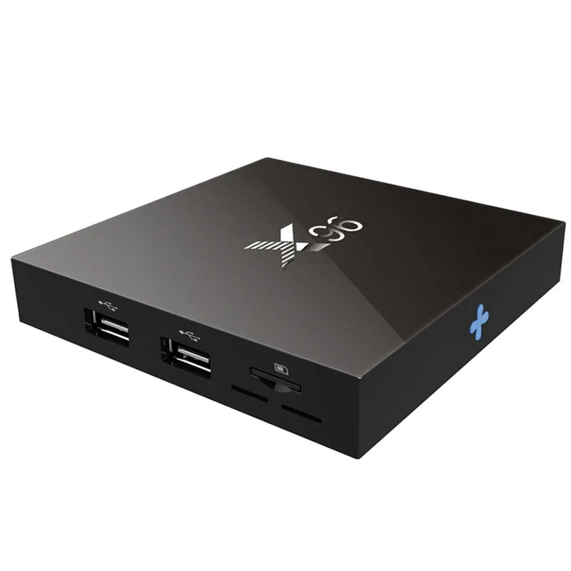 X96 Smart Android 7 1 ТВ-приставка Гб 2 Ram четырехъядерный телеприставка с 4G AIR mouse keybord |