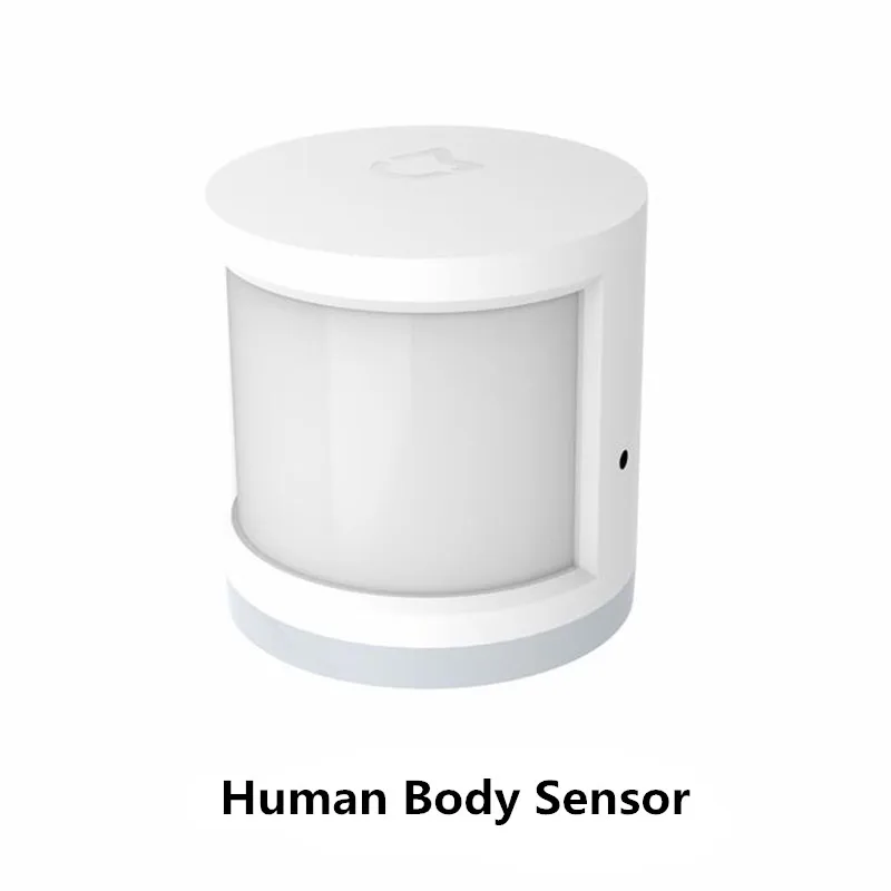 Human Body Sensor Xiaomi умный дом Комплект Mijia шлюз двери окна человеческого тела датчик температуры и влажности Датчик беспроводной переключатель Zigbee розетка куб - Цвет: Human Body Sensor