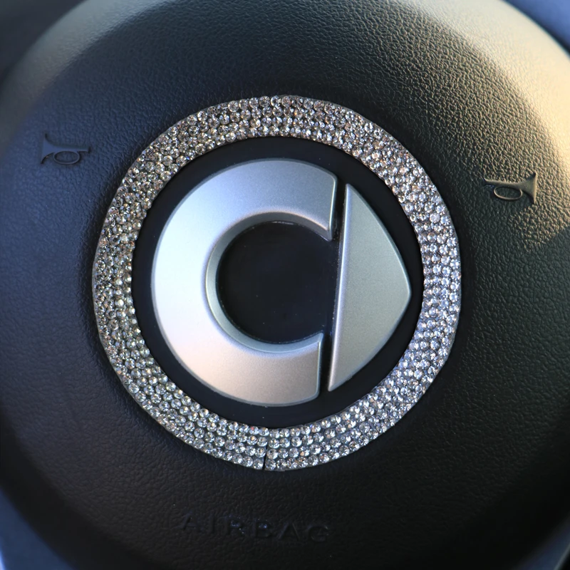 Персонализированные флэш-сверла руля наклейка для Mercedes смарт 453 Fortwo Forfour украшения автомобиля стикеры аксессуары