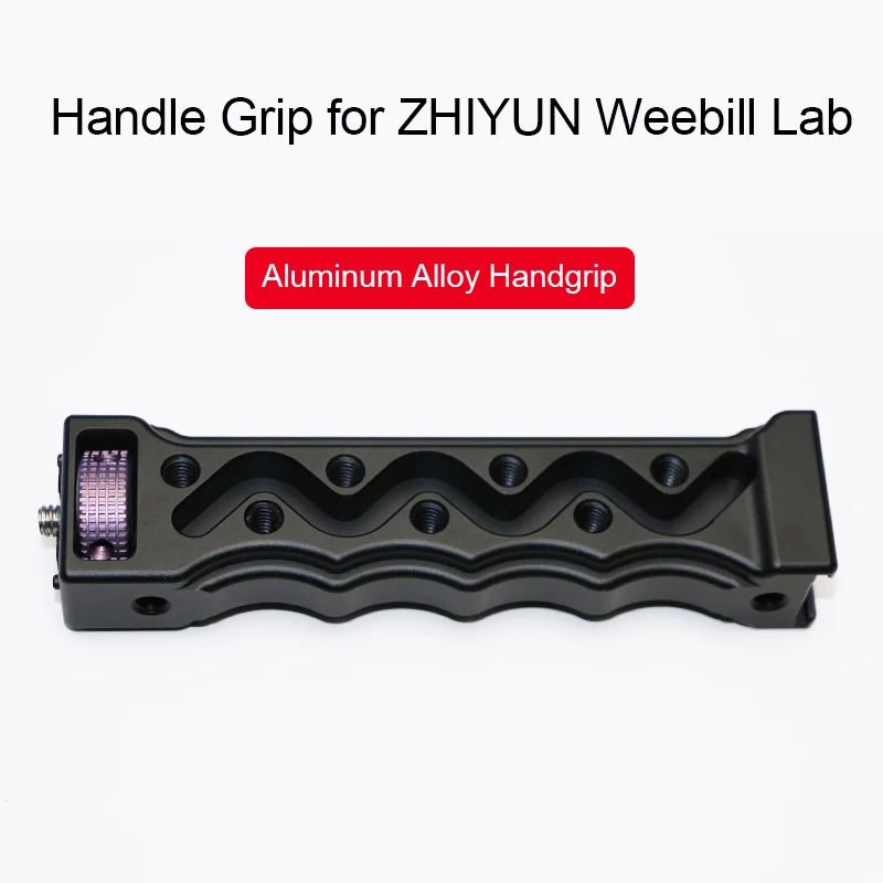 Handheld Grip for ZHIYUN Weebill Lab Light Weight Portable Handgrip With 1/4 Universal Screw and Cold Shoe Mount | Электроника