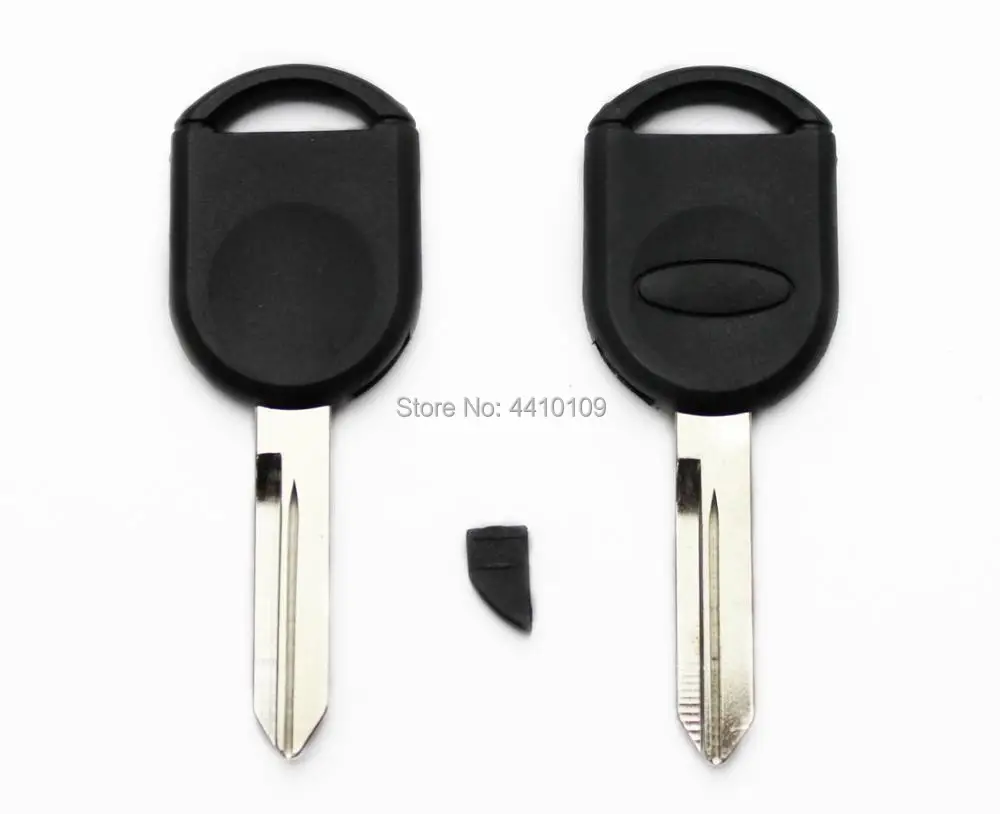 

Uncut Blade Transponder Blank Car Key Shell Fob Key Case Cover For Ford No Chip
