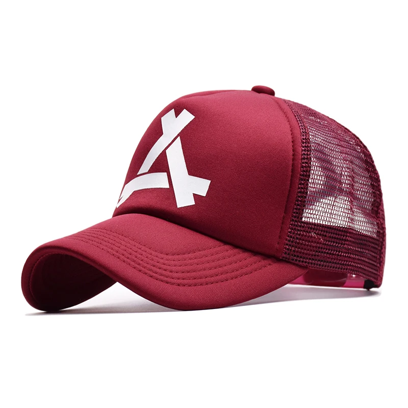 Новые летние сетчатые Бейсбол Кепки спортивной моды Snapback Шапки Кепка тракер