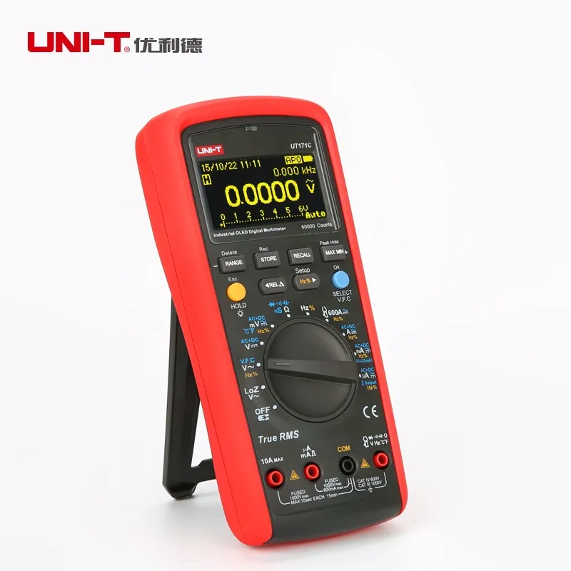 UT171C цифровой измеритель температуры N RMS AC LoZ прямоугольная волна литий ионный