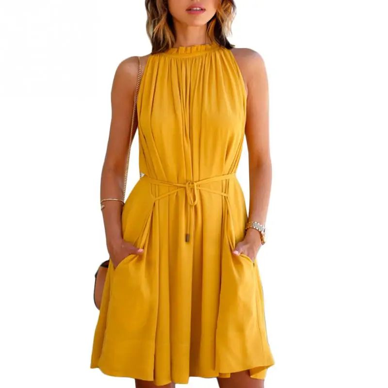 Для женщин обувь для девочек летние новые желтые из хлопчатобумажной ткани на