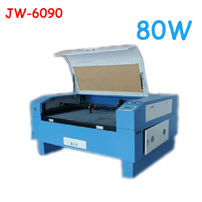 

1PC JW-6090 Laser Co2 60/80W Out Of CNC Laser Machine Laser Engraving Machine 220V Cutting Machine Engraving Speed 0-60000Mm/min