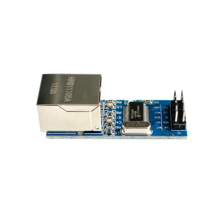1 шт. ENC28J60 SPI интерфейс сетевой модуль Ethernet (мини версия)|Интегральные схемы| |